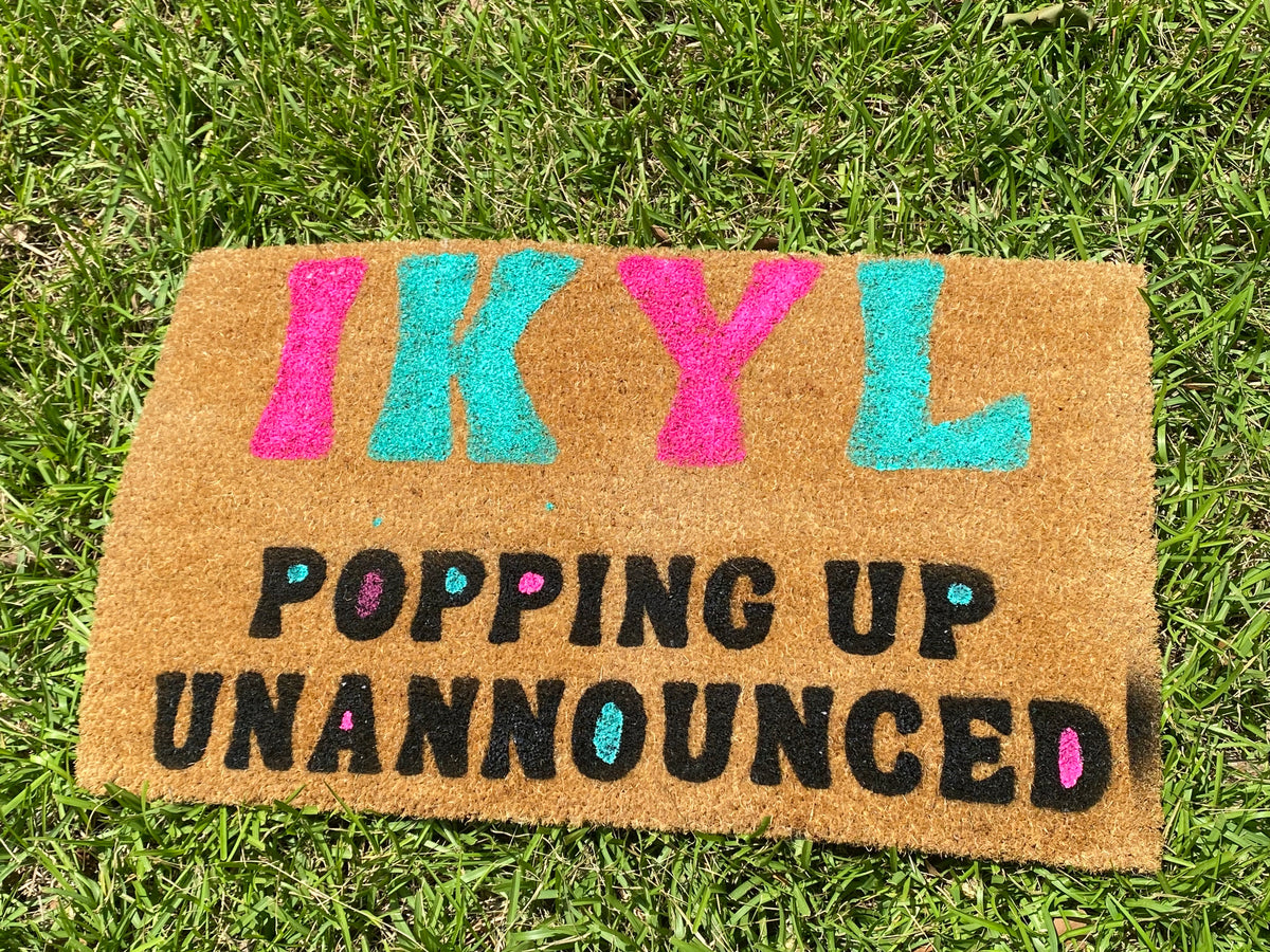 I Know You Lying Doormat